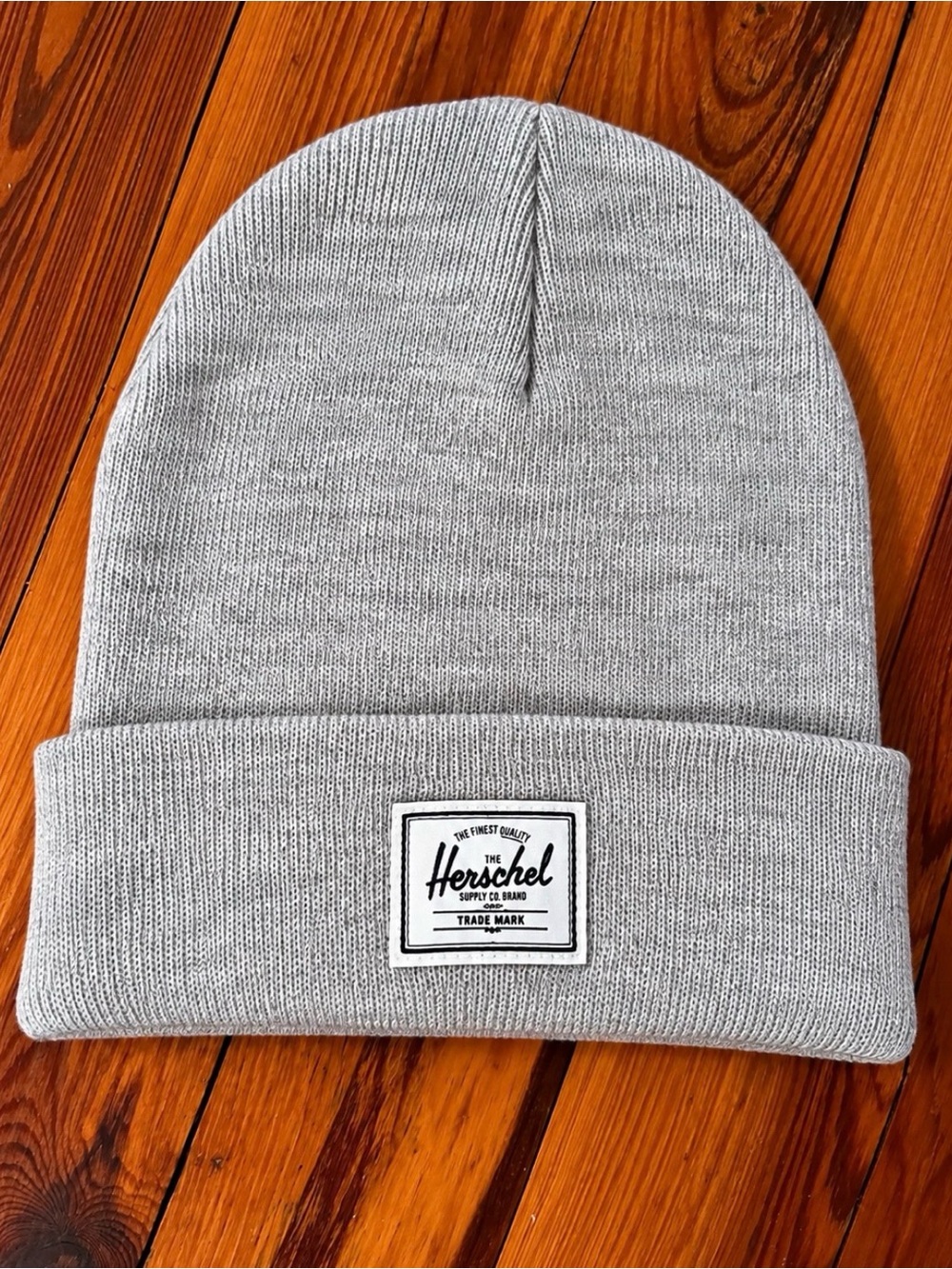 Hershel Gray Knit Beanie